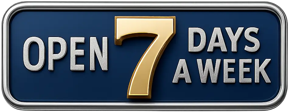 Seven Days Service Badge